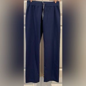 Figs Technical CollectionbSmall Pants Blue Pull on Cargo Scrub Bottoms EUC